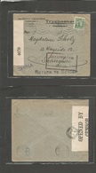 China - Xx. 1919 (17 March) Sweden, Stockholm - Shanghai + "return To Sender" + "REPATRIATED FROM CHINA" (XXX/r) Brown B - Sonstige & Ohne Zuordnung