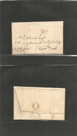 D.W.I.. 1827 (28 April) St. Croix, DWI - USA, NYC. EL Full Text, Via Rare "South Carolina Packet" (later Confederate US  - Antillen