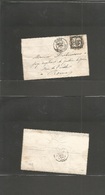France. 1879 (21 July) Rouen, Seine. Unfkd + Taxed Early 30c Black P. Due, Tied Cds. Very Good Margins. XF. - Other & Unclassified