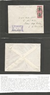 Frc - Madagascar. 1943 (20 May) WWII British Troops - South African - KUT. Apo 53. East Africa Censor Cachet /222 On Cov - Sonstige & Ohne Zuordnung