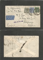 Bc - Kenya. 1931 (13 Oct) "Local Air Fee Paid" Nairobi - UK, Cheshire, Itay Bridge. Multkfd Env Endorsed "by Suplementar - Other & Unclassified