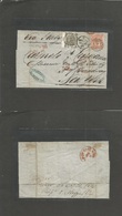 Bc - Malta. 1874 (March 31) GPO - USA, NYC (20 Apr) EL Full Text Via Italy + Red London (7 Apr) + "2 Cts" Red US Charge. - Other & Unclassified