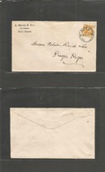 Bc - Samoa. 1922 (17 Jan) Apia - Pago Pago. Single 2d Orange Fkd Comercial Envelope Of Local Inter Island Usage. A. Nels - Autres & Non Classés