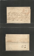 Greece. 1821 (13 April) CEFALONIA - Corfin. EL Full Text, Red Doble Ring ISOLA DI CEFALONIA (VI.31.fine) Excellent Condi - Other & Unclassified