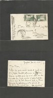 Iraq. 1918 (Dec 31) British Administration. Bagdad - Switzerland, Berne. Fkd + Censored Card At 1/2 Anna (x2) Rate, Cds  - Irak