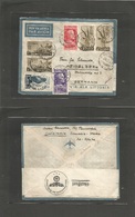 Italian Colonies. 1940 (28 March) Somalia, Chisimaio - Germany, Heidelberg. Air Multifkd Env Incl. Faune Issue. Lovely I - Unclassified