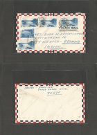 Japan. 1930 (23 May) Tokyo - Sweden, Bromma. Air Multifkd Env. National Park Issue. Fine. - Sonstige & Ohne Zuordnung