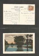 Malaysia. 1938 (12 Oct) KL - Newfoundland, St. Johns. CANADA. Single Fkd View Ppc. VF + Better Dest Area. - Maleisië (1964-...)