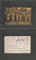 Netherlands. 1917 (7 Nov) WWI. POW Internee Camp De Hardewyk - CUBA, Lequeitio. Free Frank Ppc With Violet Cachet + Depa - Andere & Zonder Classificatie