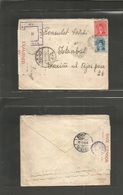 Palestine. 1940 (31 Oct) APO 172. Polish Forces In Egypt And Palestine. Early Days. FPO. Air Fkd + Censor Envelope To Tu - Palestine