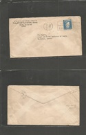 Philippines. 1944 (Apr 21) Japanese Occup, Manila - Tacloban, Leyte Fkd Comercial Envelope 5c Blue Rizal, Slogan Rolling - Filippijnen