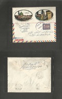 Saudi Arabia. 1970 (11 Feb) Mina - Egypt, Cairo (22 Feb) Ministry Of Agriculture. Mosgues Air Single Fkd Envelope + Cont - Saudi-Arabien