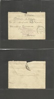 Cuba. 1899 (September) Cuban POW Mail. Envelope Addressed To Spain, Coruña, El Ferrol With POW Cachet + Washington Cds ( - Andere & Zonder Classificatie