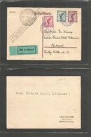 Airmails - World. 1926 (25 June) Munich - Hungary (25 June) Special Hungary Flight. Multifkd Card. VF. - Other & Unclassified