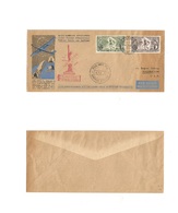 Airmails - World. 1946 (4 July) Belgium,Bastogne - USA, NY - Washington. First Flight. Fkd + Special Cachet. - Other & Unclassified