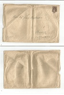 Argentina. 1892 (26 May) Bs As - Germany, Bremen, PM Doble Rate Unsealed Envelope. 4c Fkd + Tied Cds. Likely Unique Usag - Other & Unclassified