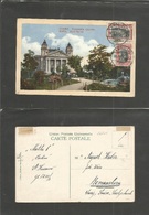 Bulgaria. 1914 (March) Sofia - Switzerland, Romanshorn (18 March) Reverse Fkd Ppc, Cancelled TPO Swiss Train (xxx/R) VF  - Andere & Zonder Classificatie