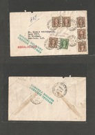 Canada. 1941 (13 Sept) Montreal - USA, NYC. Special Express Multifkd Envelope (Feb 14) Scarce Postal Service To US. - Andere & Zonder Classificatie