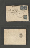 Colombia. 1929. Medellin - Germany, Berlin. Via Barranquilla. Fkd Env + Air Scadta Postage Paid. - Kolumbien