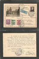 Czechoslovakia. 1931 (13 June) Praha - Switzerland, Bern (13 June) Air Multifkd Illustrated Stat Card. Praha. VF. - Other & Unclassified