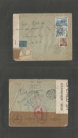 Czechoslovakia. 1941 (17 Nov) Bohemia - Moravia. Brunmov - USA, Donova, PA (7 Jan 42) Registered Air Multifkd Env. Doble - Sonstige & Ohne Zuordnung