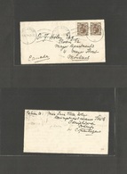 Denmark. 1924 (4 Dec) Hellenup - Canada, Montreal. Multifkd Early Lettersheet + Dest. - Sonstige & Ohne Zuordnung