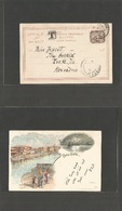 Egypt. 1902 (3 Jan) Military Office. Alexandrie Local Arrival Cancelled Ppc "T" Mark Crossed Ont. Interesting Early Card - Sonstige & Ohne Zuordnung