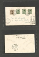 Egypt. 1940 (27 April) 2nd Exposition Industrie. Registered Local Multifkd Commemorative Envelope. Fine Cachet PO At Exh - Andere & Zonder Classificatie