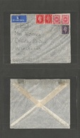 Egypt. 1941 (30 Jan) Base Army PO. Mixed UK + Egypt Air Fkd Env Addressed To UK, Winchester, Hauts. Fine. - Other & Unclassified