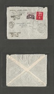 Egypt. 1960 (8 Nov) Alexandria - USA, NYC. Air Fkd Env + Special Cachet "Inssuficient / Postage For / Airmail" (xxx/R) T - Other & Unclassified