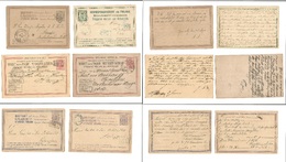 Finland. 1876-88. 6 Better Used Stationary Cards. VF Group Opportunity. - Other & Unclassified