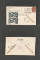 Frc - Martinique. 1945 (Nov 1) USA - Fort De France. USA Prexie Fkd Env + Retour With French Martinique New Fkgs Cds. Ni - Other & Unclassified