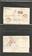 Great Britain. 1875 (9 Sept) London, Lombard Street - Portugal, Lisbon (16 Sept) Via France. EL Full Text Cash Paid + Ov - ...-1840 Préphilatélie