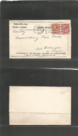 Great Britain - Xx. 1922 (23 March) London - Germany, Cassel, Bad Wildengen. Printed Papers Order Fkd 1d + 2d Orange, Ro - ...-1840 Prephilately