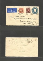 Great Britain - Xx. 1948 (4 Sept) Brighton & Hove - Germany, Berlin (7 Sept) Air Multifkd 2 1/2d Blue Statenv. Rolling C - ...-1840 Prephilately