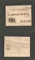 Bc - Aden. 1937 (26 June) Murkalla - Aden (29 June) Local Coronation 1 Anna Fkd Envelope With Arrival. Bilingual Address - Sonstige & Ohne Zuordnung