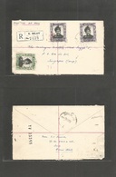 Bc - Brunei. 1959. Senia, Brunei State. K. Belait - Singapore. Registered Airmail Multifkd Env. A Better Destination. - Other & Unclassified