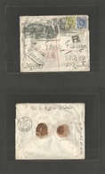 Bc - Ceylon. 1912 (4 Nov) Colombo - Germany, Munich (22 Nov) Bristol Hotel Illustrated Registered Fkd Envelope. Appealin - Andere & Zonder Classificatie