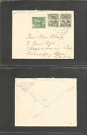 Bc - Niue. 1948 (23 Feb) GPO - Canada, Winnipeg. Mixed Issues Fkd Env. N2 / Niue + Cook & Niue, Cds. Fine + - Andere & Zonder Classificatie