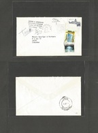 Bc - Rhodesia. 1986 (16 Jan) South Africa, Henneman - Swere, Zimbabwe (28 Jan) Fkd Env + Taxed + Airmail. Postage Due St - Other & Unclassified