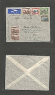 Bc - Swa. 1938 (21 April) Walvis Bay - Germany, Stuttgart. Air Multifkd Env. Fine Used. - Other & Unclassified