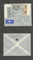 Bc - Swa. 1938 (24 June) Walvis Bay - Germany, Halle. Air Multifkd Env. VF. - Other & Unclassified