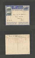 Bc - Swa. 1949 (4 Sept) Dabile - USA, Okerlim, OH SWA Ovptd Stat Lettersheet + 2 Adtls. VF Used, Long Text. - Andere & Zonder Classificatie