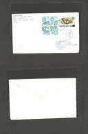 Bc - Swaziland. 1993 (11 May) Mbabane - Chile, Santiago. Fkd Env + Postage Due Provisionals Added On Tax Cacheted Mail I - Andere & Zonder Classificatie