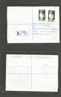 Bc - Tristan Da Cunha. 1990 (17 Oct) GPO - West Germany, Konigswater. Registered Fkd Env. Queens Mother Issue. Fine. - Other & Unclassified