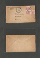 Honduras. 1928 (4 Jan) Puerto Castilla Colon - USA. Truxillo Railroad Congress. Ovptd Multifkd Envelope. - Honduras