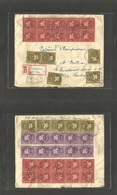 Hungary. 1946 (5 May) Inflation Period. Gyalpuszta Puszta - Switzerland, St. Gallen Via Prague. Registered Multifkd Enve - Andere & Zonder Classificatie