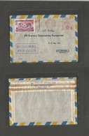 India. 1959 (29 May) Calcutta - Sweden, Gothenburg. Air Machine Fkd + Radio Muical Assistance Label, Tied VF + Comercial - Other & Unclassified