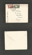 Iraq. 1920 (25 Oct) British Administration Period. Lower Baghdad - UK, Camberley (3 Dec 20) Fkd Env. Interesting Cancel  - Iraq