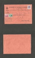 Italy - Xx. 1976 (1 Sept) Padova - UK, London. Fkd + Taxed + GB P. Dues Envelope. Scarce Modern Combination. - Unclassified